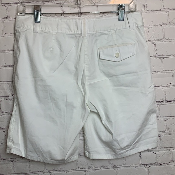 Tommy Bahama White Bermuda Style Chino Shorts - Picture 6 of 13
